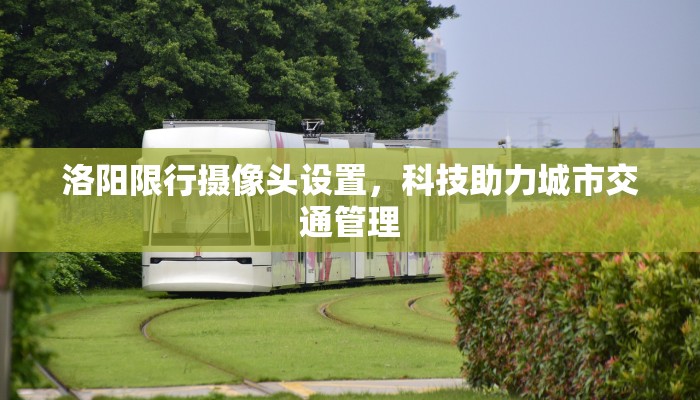 洛阳限行摄像头设置，科技助力城市交通管理