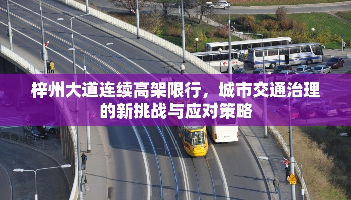 梓州大道连续高架限行，城市交通治理的新挑战与应对策略