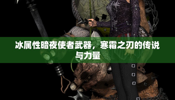 冰属性暗夜使者武器，寒霜之刃的传说与力量