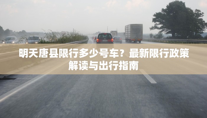 明天唐县限行多少号车？最新限行政策解读与出行指南