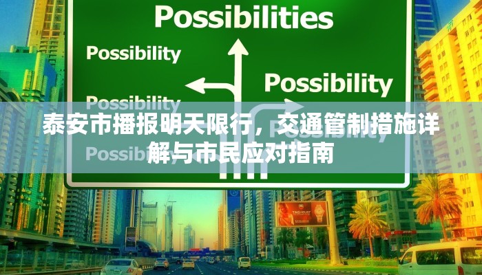 泰安市播报明天限行，交通管制措施详解与市民应对指南
