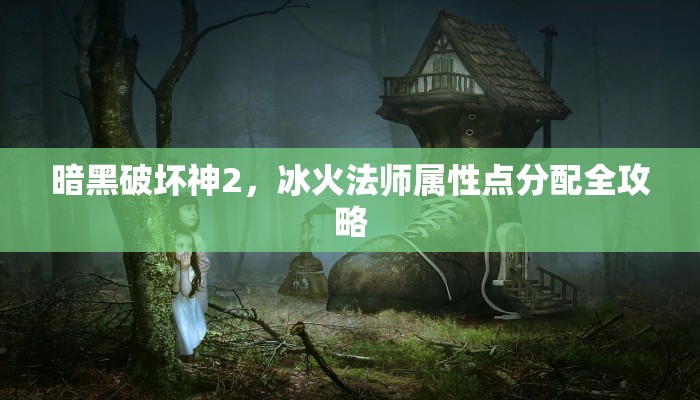 暗黑破坏神2，冰火法师属性点分配全攻略